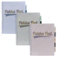 Pukka Pad A15557081 Project Book Haze A4 200 oldal vonalas spirálfüzet