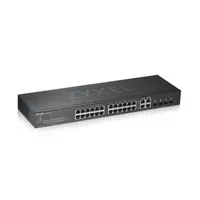 ZYXEL GS1920-24V2-EU0101F GS1920-24V2 24-portos GbE RJ45 4x GbE SFP NebulaFlex felhőalapú vezérlés rackes #1