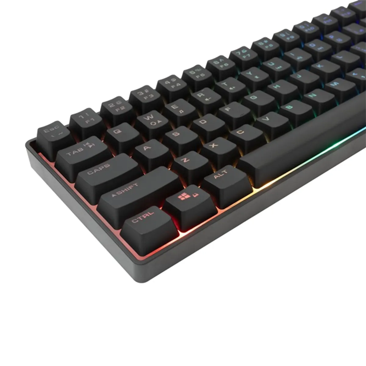 White Shark WS GK-001114B GLADIUS 85-86 billentyűs gamer billentyűzet USB 2.0 RGB anti-ghosting 19 gomb angol kiosztás #5