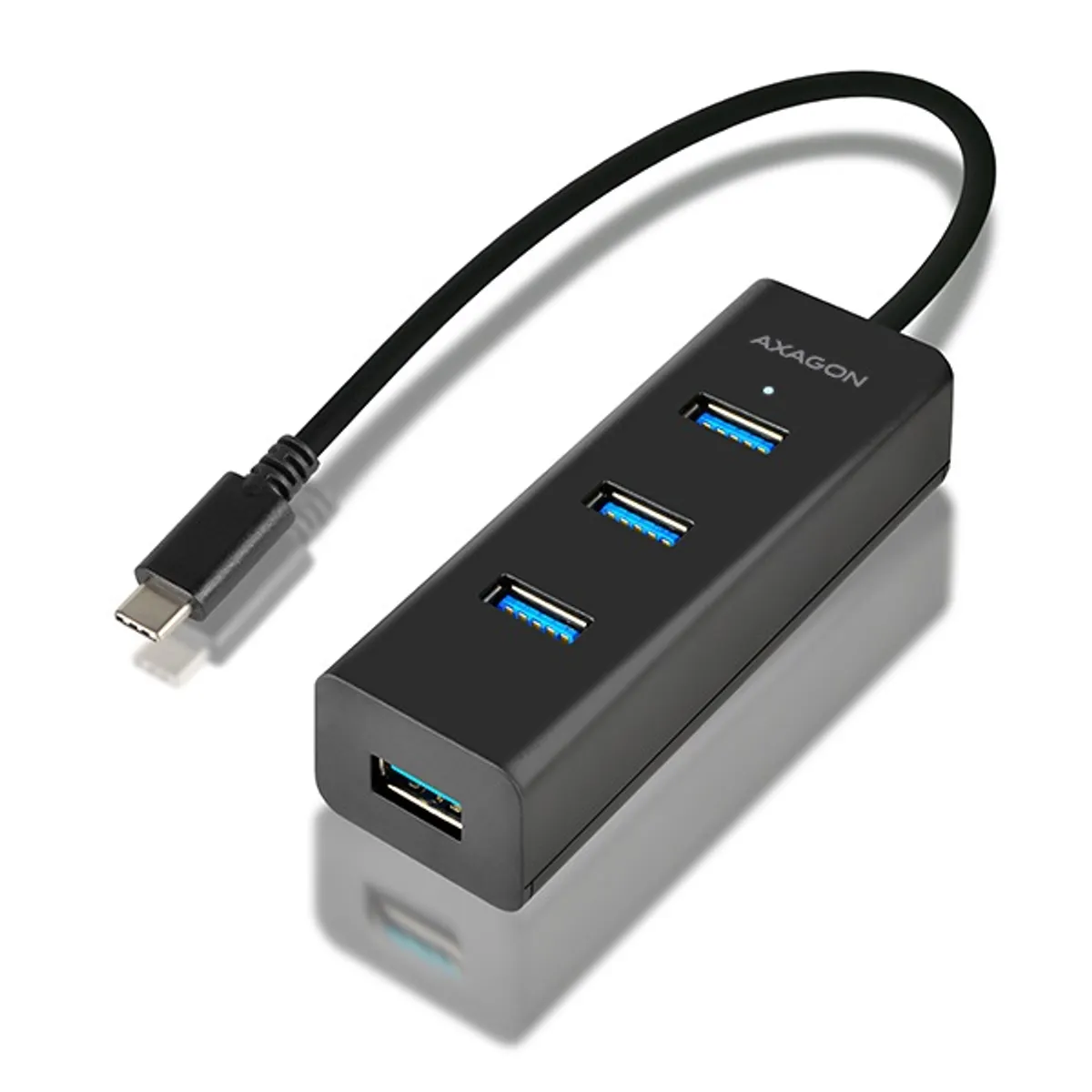 Axagon HUE-S2C 4-portos USB-C hub USB 3.1 Gen1 #1