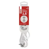 Emos P0221U Elosztó Schuko 1x USB-C 2x USB-A 150 cm fehér #5