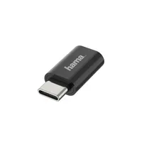 Hama 00200310 Micro USB - USB Type-C Adapter Fekete