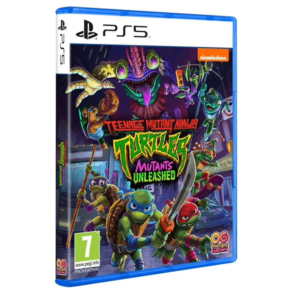 OUTRIGHT GAMES 5061005353398 Teenage Mutant Ninja Turtles: Mutants Unleashed PlayStation 5 Platformer 7 év standard #3