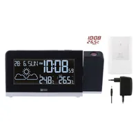 EMOS E8466 projektoros időjárás állomás kivetítés 102x42 mm kijelző 433 MHz
