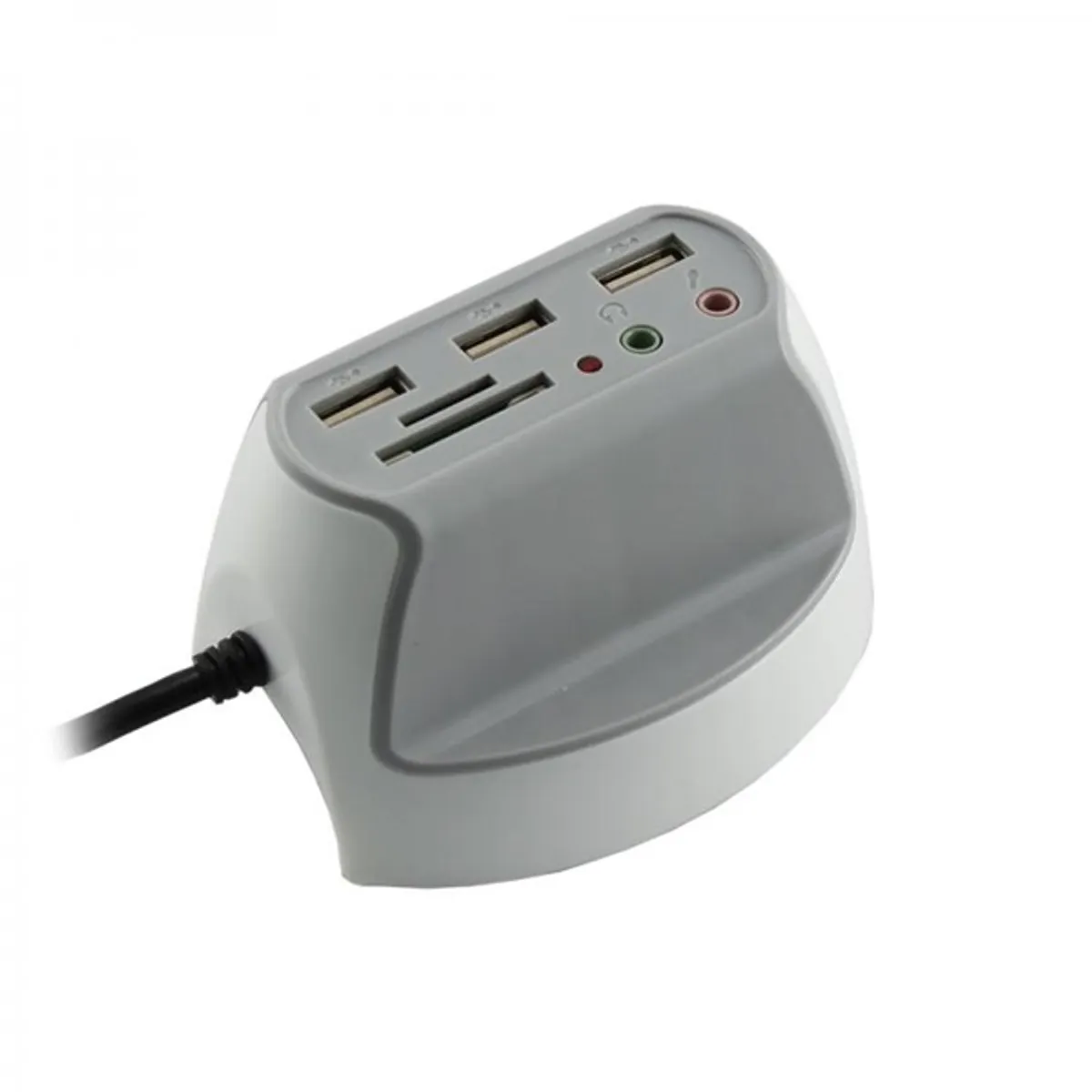 SBOX DH-1 USB hub 3x USB Type A SD microSD olvasó 3,5 mm jack #1