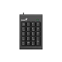 Genius 31300015400 Numpad 100 Slim USB vezetékes fekete 140 cm kábel membrán ergonómikus #2