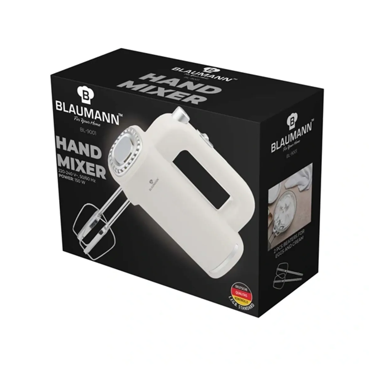 Blaumann BL-9001 krém kézi mixer 150W 5 sebesség dagasztás #2