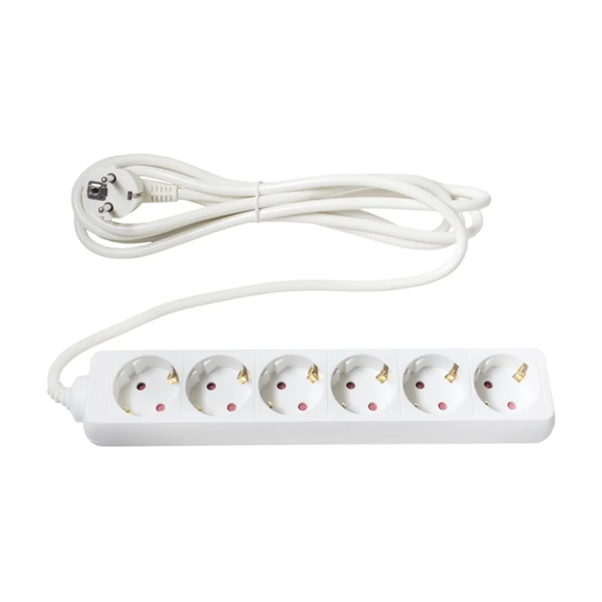TOO PSW-630 6 aljzat elosztó 3 m 3G 1,5 mm2 fehér #2