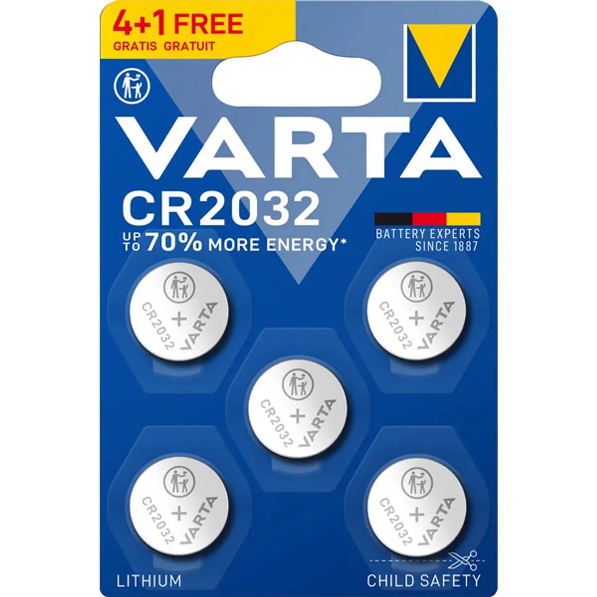 VARTA 6032101495 cr2032 lithium 5 db #1