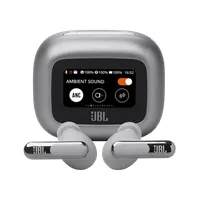 JBL JBLLIVEBEAM3SIL Live Beam 3 true wireless fülhallgató zajszűrős Bluetooth 5.3 12 óra USB-C IP55 10 mm