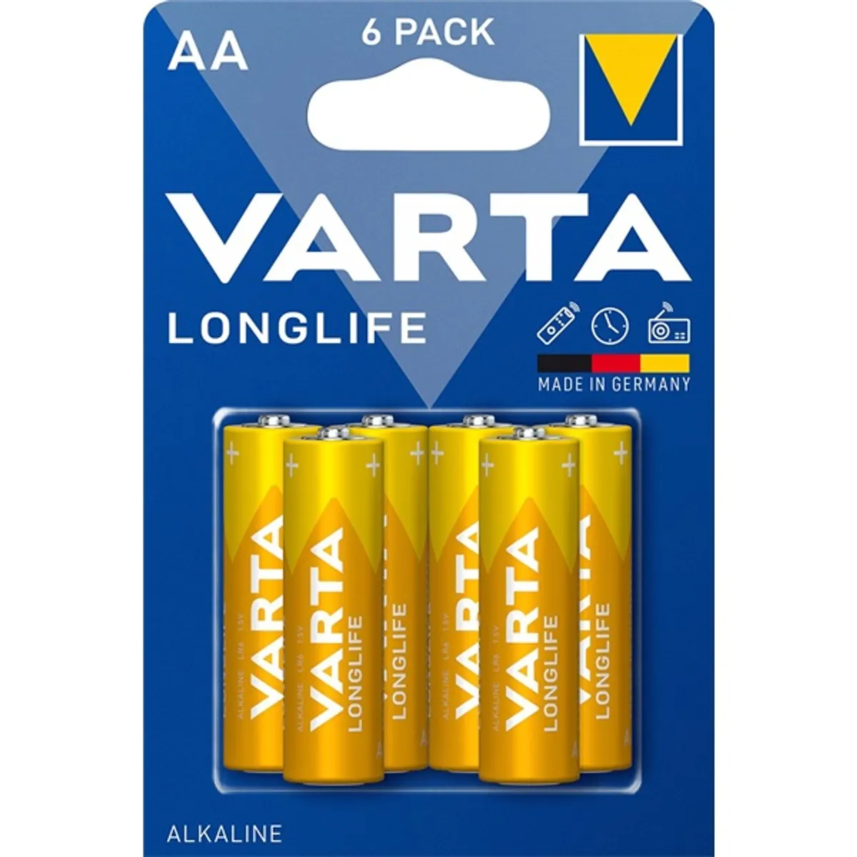 Varta 4106101436 Longlife AA alkáli elem 6db #4