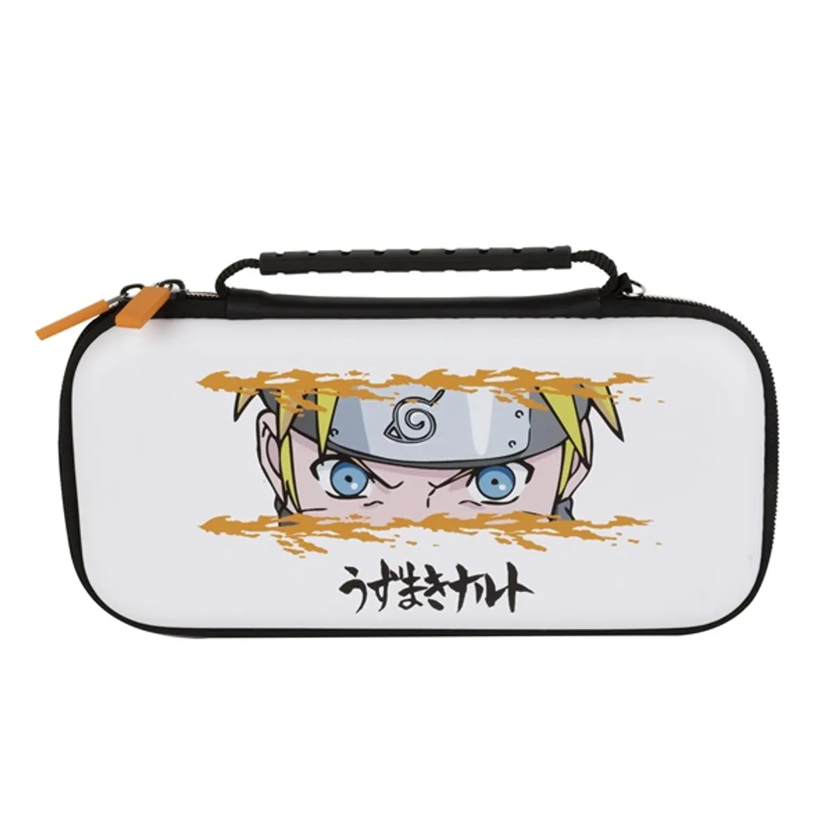 KONIX KX-NAR-SK-NS Naruto Nintendo Switch kezdőcsomag fehér tok üvegfólia törlőkendő játéktartó 4 játékhoz fülhallgató #4