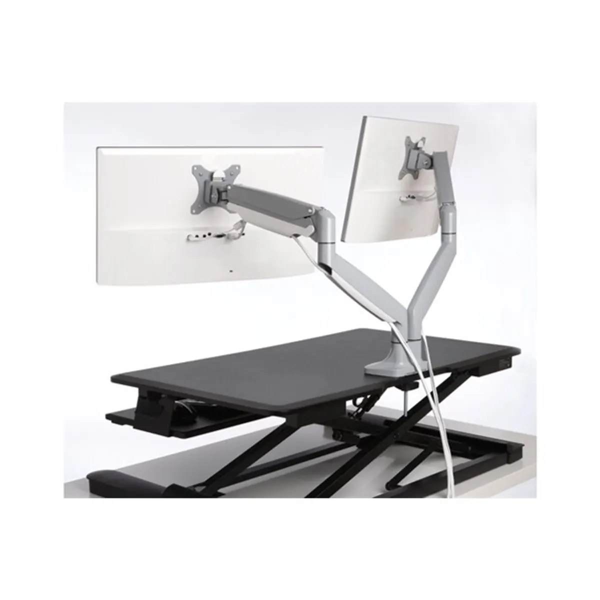 KENSINGTON K55471EU SmartFit One-Touch monitortartó kar két monitorhoz 13"-32" ezüst 9 kg #9