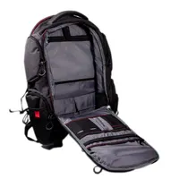 TOO GBP-GR17 gamer hátizsák 17" szürke, vízálló polyester, 4 rekesz, lopásvédő zseb, méret 51 x 35 x 20 cm #4