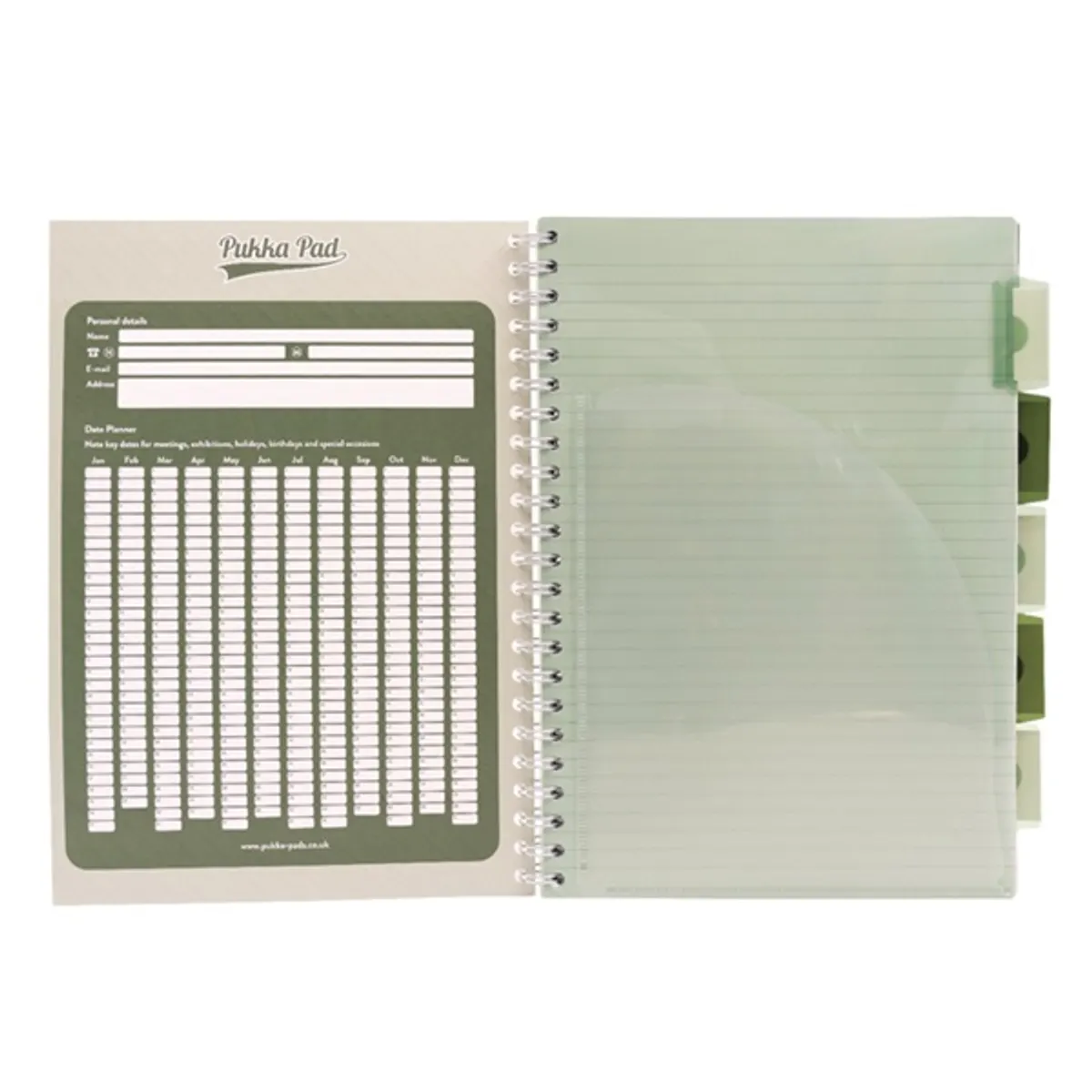 Pukka Pad A15557081 Project Book Haze A4 200 oldal vonalas spirálfüzet #2