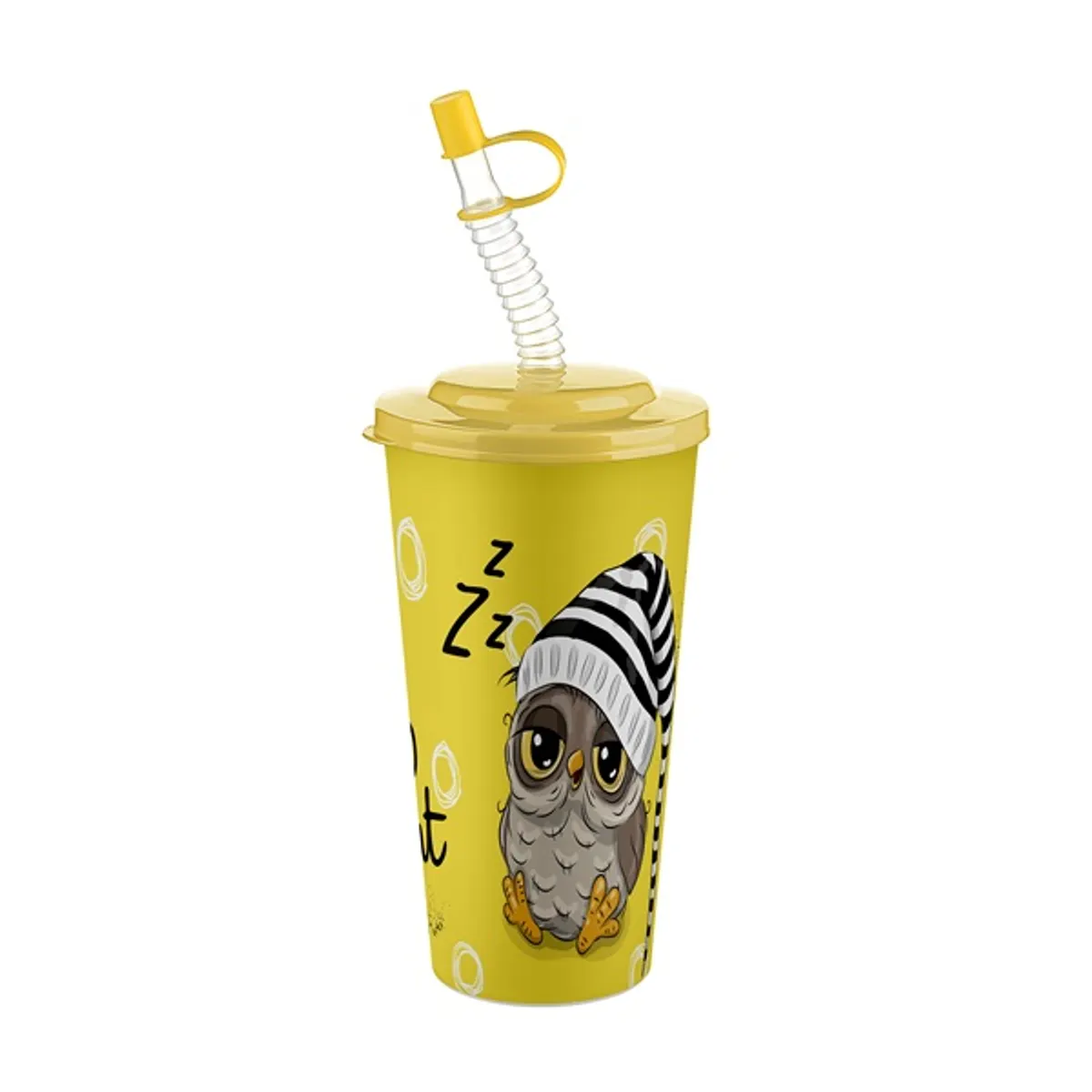 TITIZ AP-9128 Iris cute pohár 0,65 l szívószállal #4