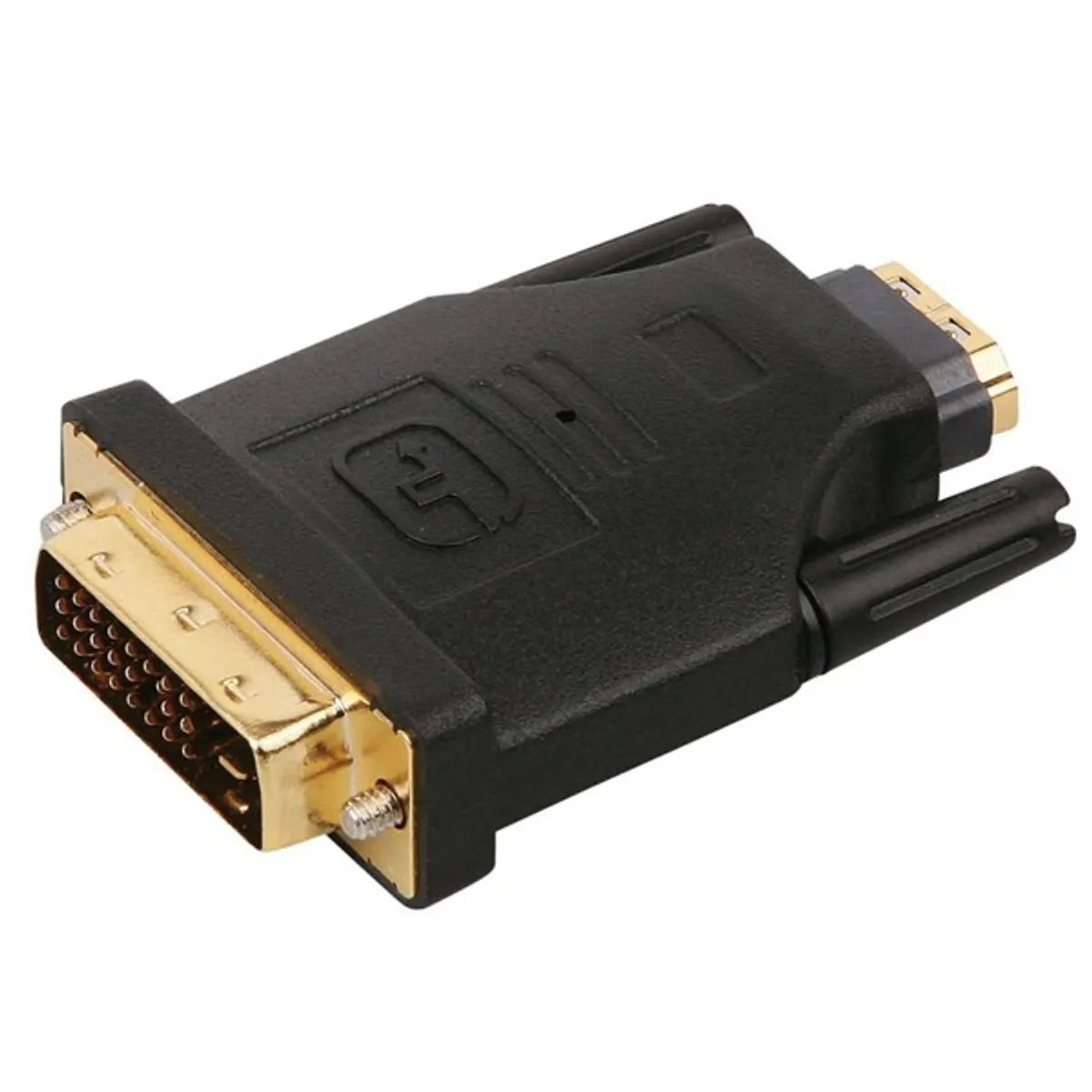 SBOX AD.DVI-HDMI-R dvi-a hdmi adapter fekete #1