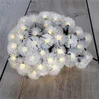 Iris 315-07 zúzmara alakú fényfüzér napelemes 12m 100 led-es meleg fehér IPX3 #3