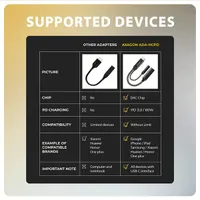 AXAGON ADA-HCPD USB-C hangkártya DAC adapter fekete 3,5 mm jack USB-C 60W PD Hi-Res 384 kHz 32 bit #8