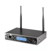 Sal MVN610 vezeték nélküli mikrofon szett fém 2x100 UHF csatornás #2