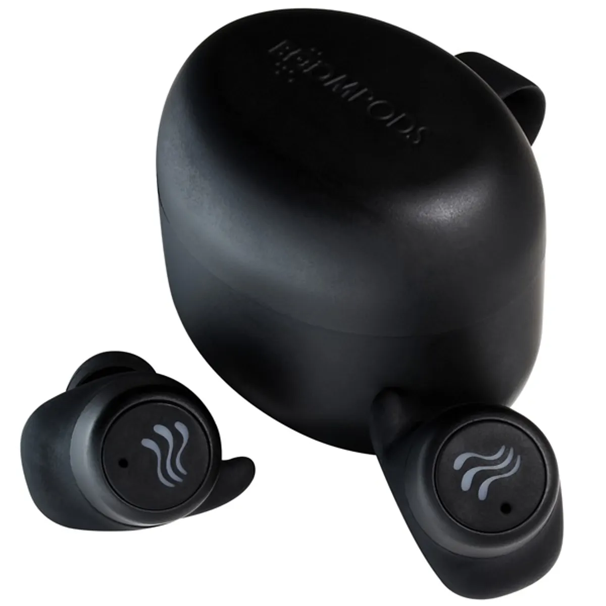 Boompods SWVBLK Soundwave Ocean True Wireless Bluetooth 5.3 IPX6 USB-C Beépített mikrofon fekete 5,5 óra 30 óra #1