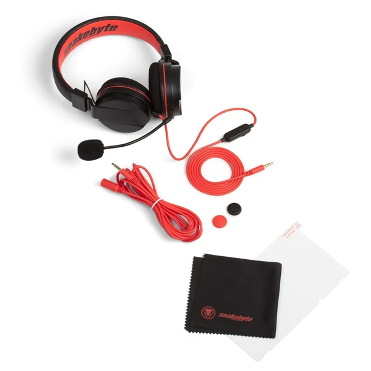 Snakebyte SB915444 Gamer:Kit Pro fejhallgató 2.0 Nintendo Switch kompatibilis 40 mm kábel 420 cm védőfólia #1