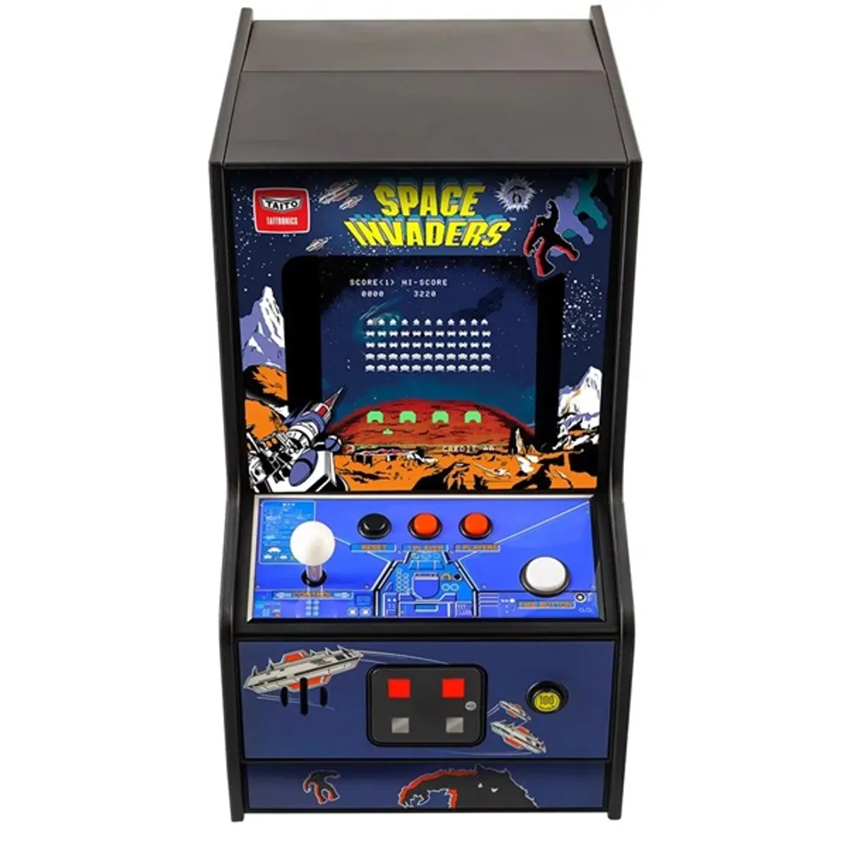 MY ARCADE DGUNL-3279 Space Invaders Micro Player 6.75" hordozható kézikonzol #4