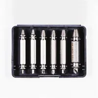 IRIS TOOLS DT-6-113 csavarkihúzó készlet 6 darabos Króm-Vanádium acél #0 2 mm #1 2,5 mm #2 3,2 mm #3 3,8 mm #4 5,2 mm Méretek 8,5 x 6 cm #2