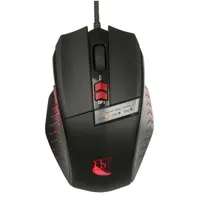 Drakkar KX-GMD-M20E-PC Runemaster evo usb vezetékes 6 gomb 180 cm 2500 dpi fekete #3
