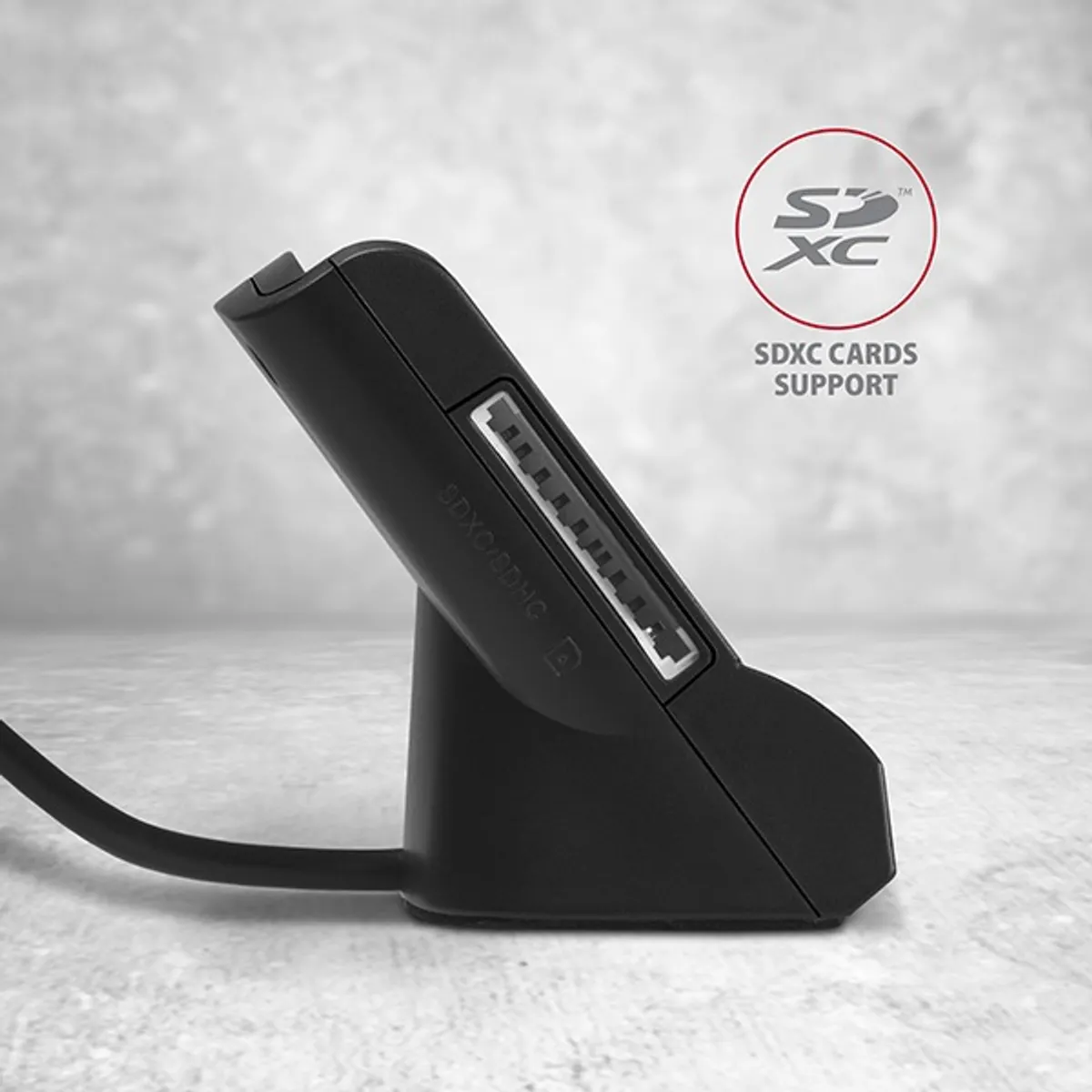 AXAGON CRE-SM2 smart kártyaolvasó 4-nyílású SD, microSD, SIM USB 2.0 #5