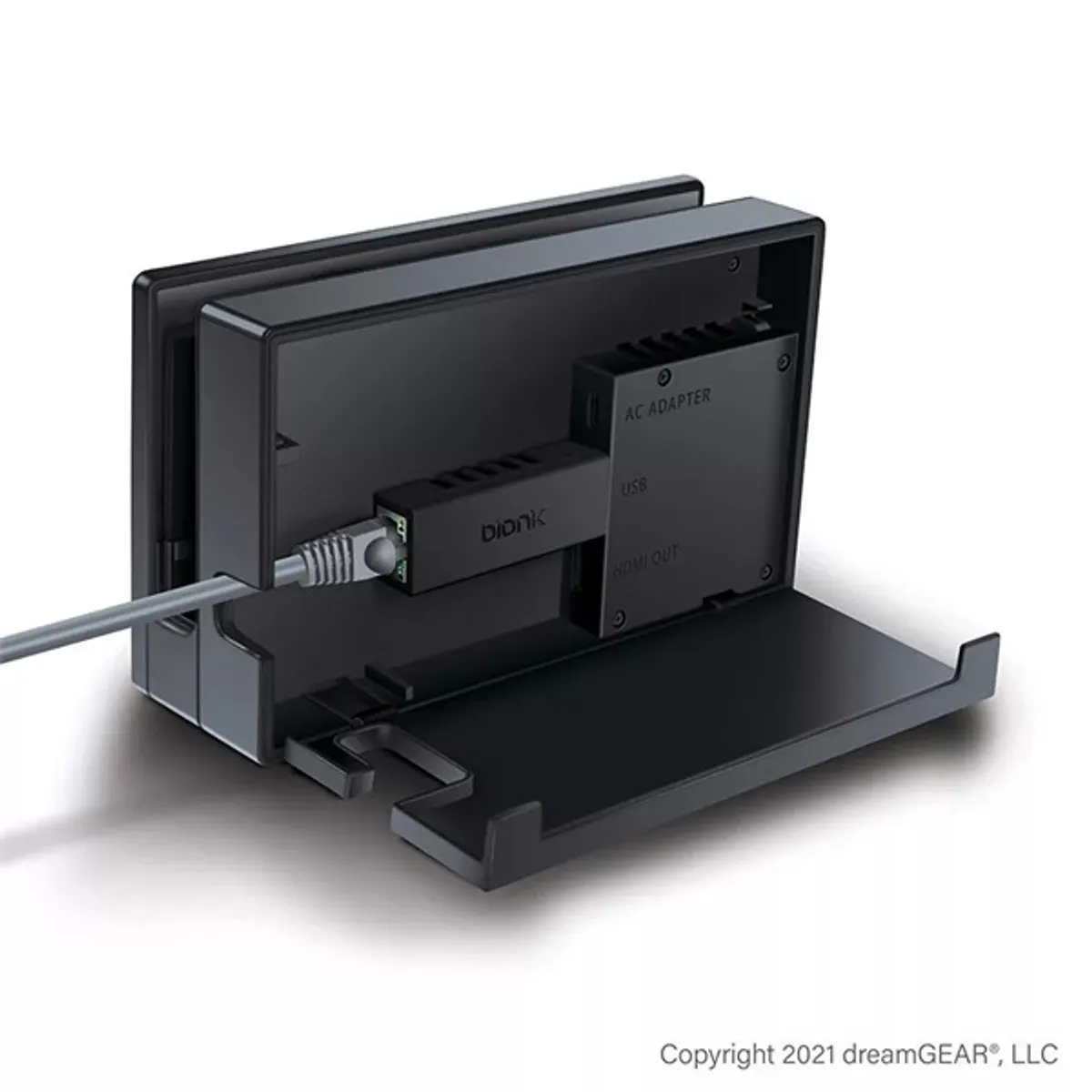 Bionik BNK-9018 Nintendo Switch USB 3.0 Giganet adapter fekete #4