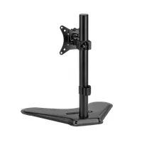 SBOX SBOX LCD-F012-2 monitor konzol 17"-32" 75x75;100x100 9 kg 1 db forgatható, dönthető, billenthető, kábelrendező, acél, műanyag, fekete #2