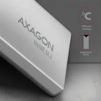 AXAGON EEM2-UG2 M.2 nvme külső ház usb-c 3.2 gen2 alumínium szürke #4