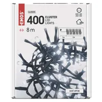EMOS D4BC02 LED karácsonyi fényfüzér süni 8 m 400 LED IP44 hideg fehér #6