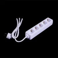 IRIS ELECTRIC IEPS-5W-1,5M elosztó 5db SCHUKO fehér 500 cm