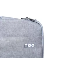 TOO LS-037GY-133 Notebook tok poliészter szürke 36.5 x 26.5 x 3 cm 13.3" fogantyúval #4