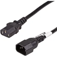 AKYGA AK-PC-07A tápkábel hosszabbító 3 m C13-C14 fekete