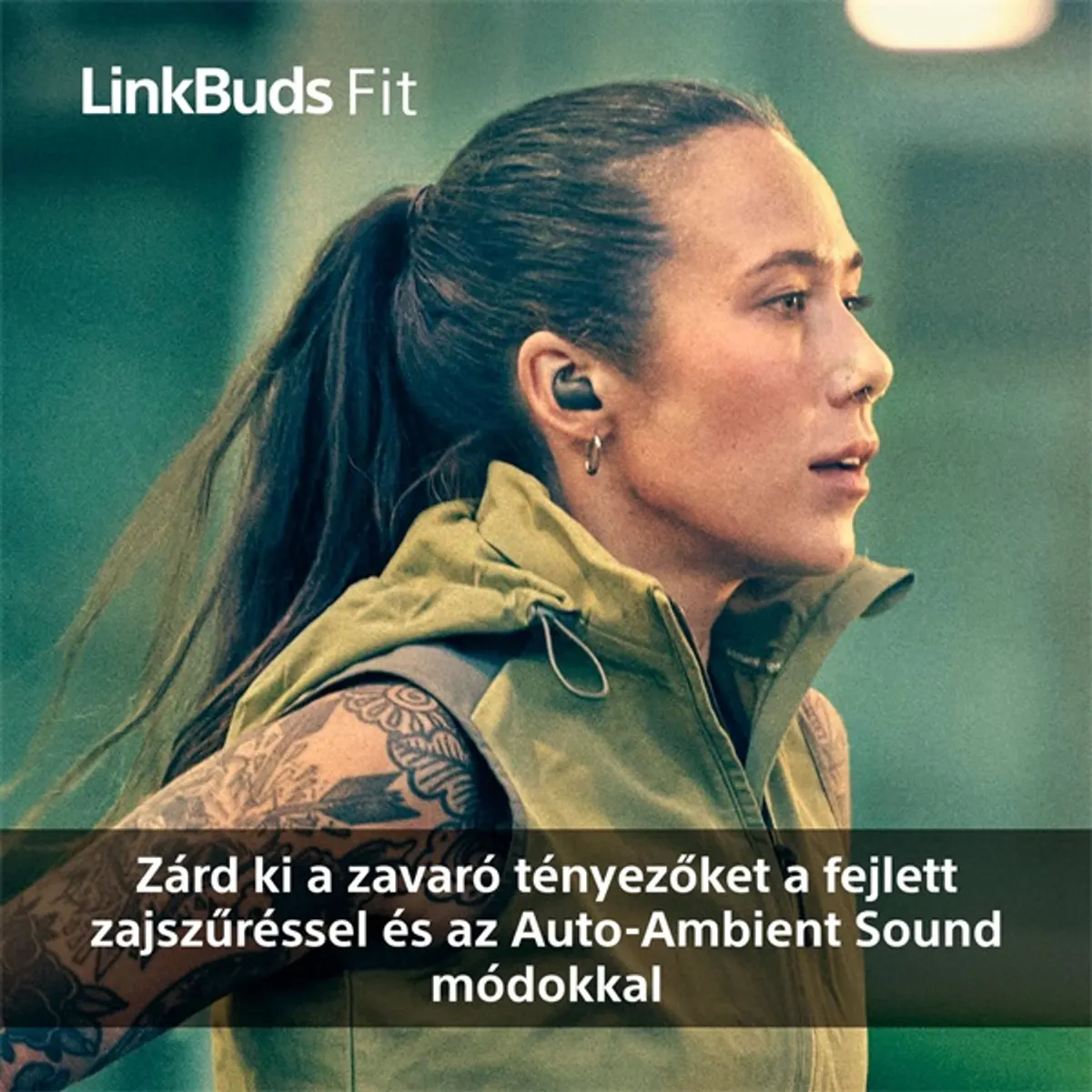 Sony WFLS910NP.CE7 LinkBuds Fit Bluetooth 5.3 True Wireless fülhallgató rózsaszín zajszűrés 8 óra IPX4 10 m 8 mm #9