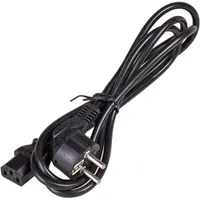 Akyga AK-PC-01A tápkábel fekete 1,5 m IEC C13 - CEE7-7 #2