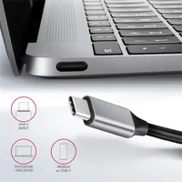 Axagon HMC-6GL 6in1 hub 3x USB-A 1x HDMI 1x RJ-45 USB-C PD 20 cm kábellel #5