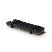 AXAGON CLR-M2L6 M.2 hűtőborda ALU 22 x 80 mm 6 mm egyoldalas és kétoldalas M.2, SATA és NVMe