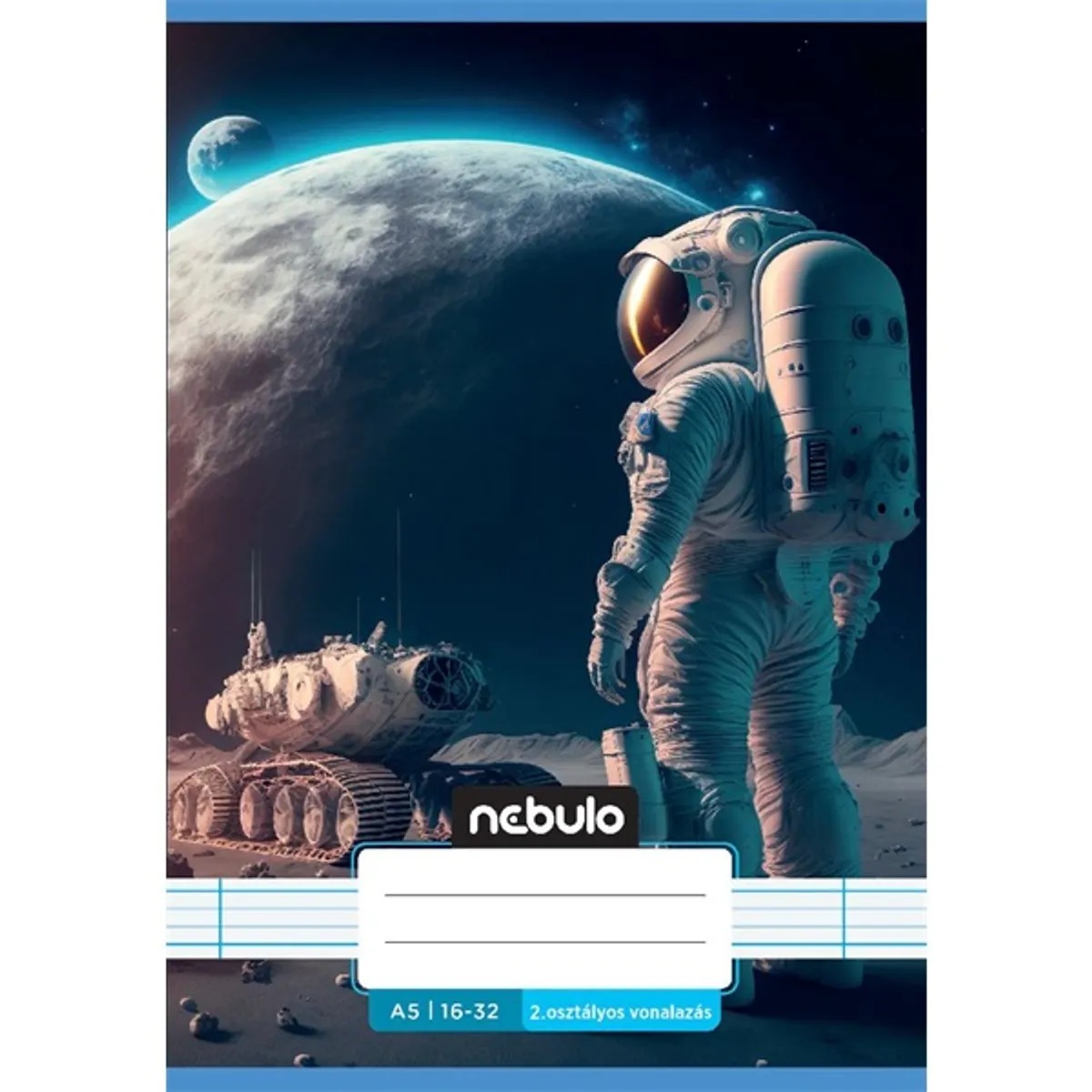 Nebulo VO2-VM-A5 füzet vonalas A5 32 lap tűzött 2.osztályos #8