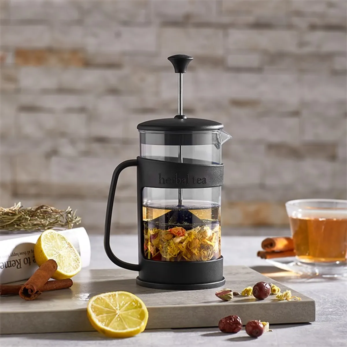 Luxplastic L-00830 Dugattyús kávéfőző 0,4 l fekete #3