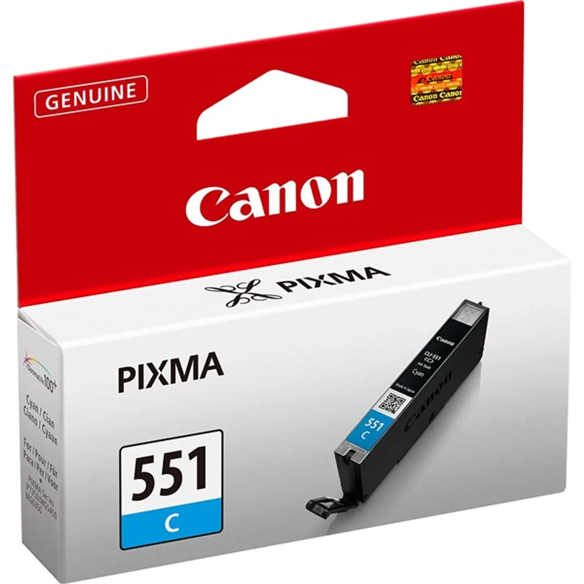 Canon 6509B001 Cli-551C cián tintapatron 7 ml #3