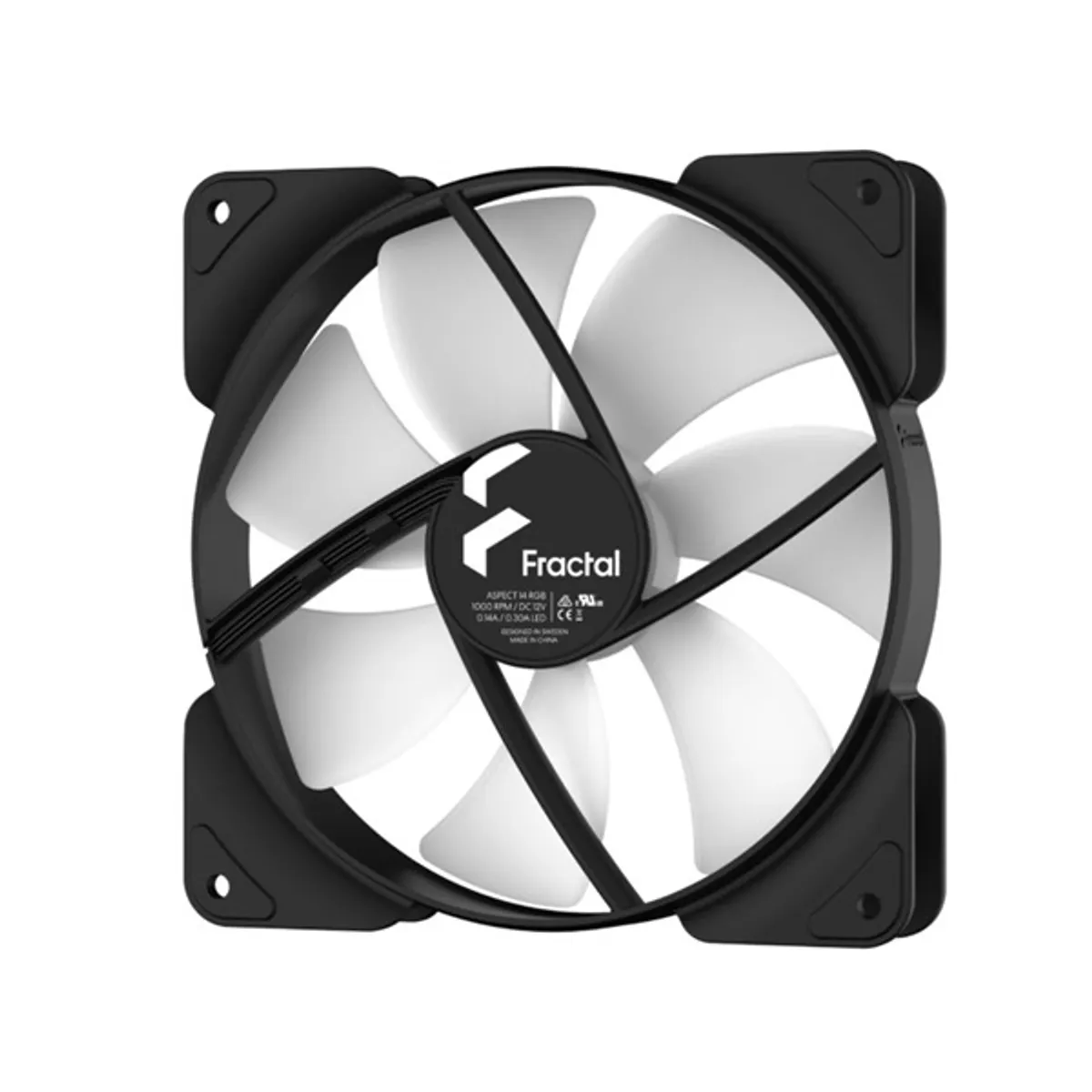 Fractal design FD-F-AS1-1406 Aspect 14 RGB fekete 140 mm 3-pack #4