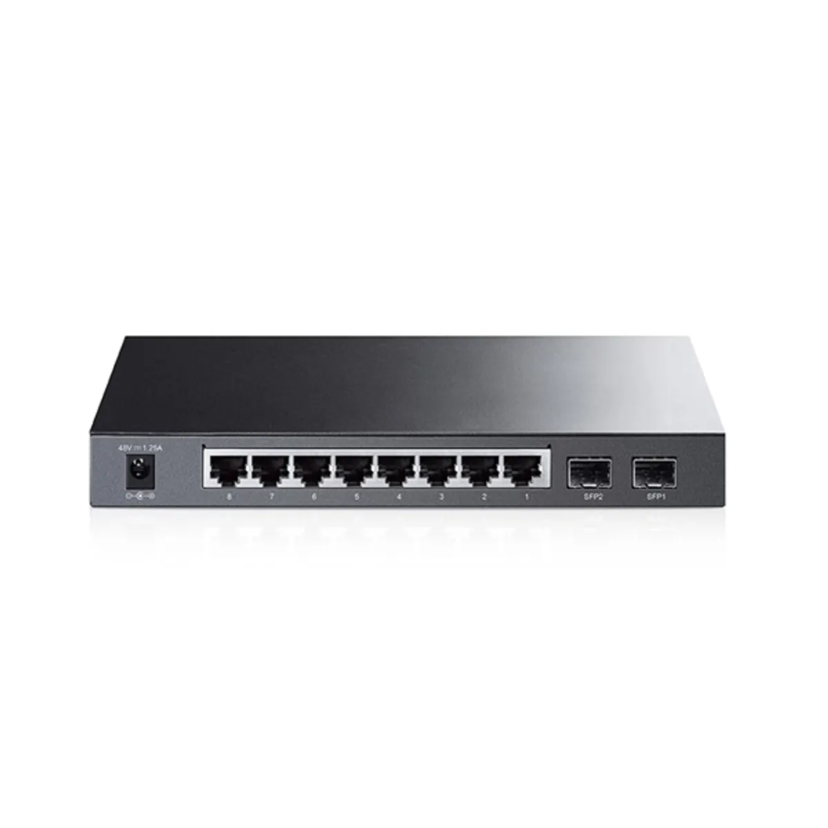 TP-LINK TL-SG2210P 8-portos gigabit PoE switch 2x SFP 53W VLAN QoS SNMP #2