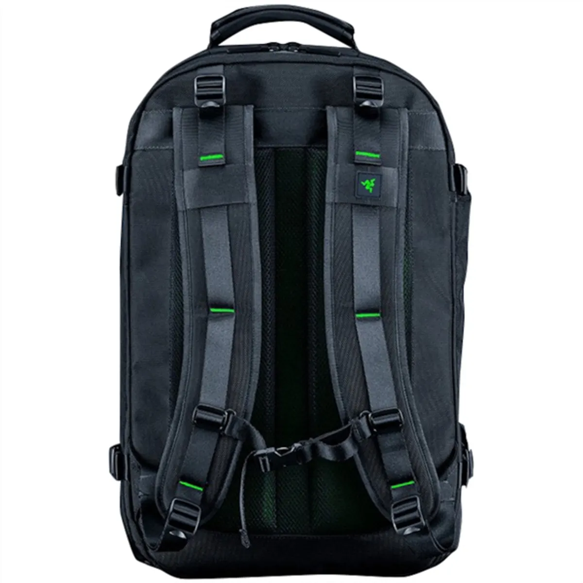RAZER RC81-03650101-0000 Rogue 17 hátizsák V3 fekete-zöld 17,3" laptop, párnázott belső, TPU, vízálló #6