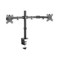 Stell 45024491 SOS 1120 2x8 kg 13"-32" kétkaros asztali monitor tartó konzol
