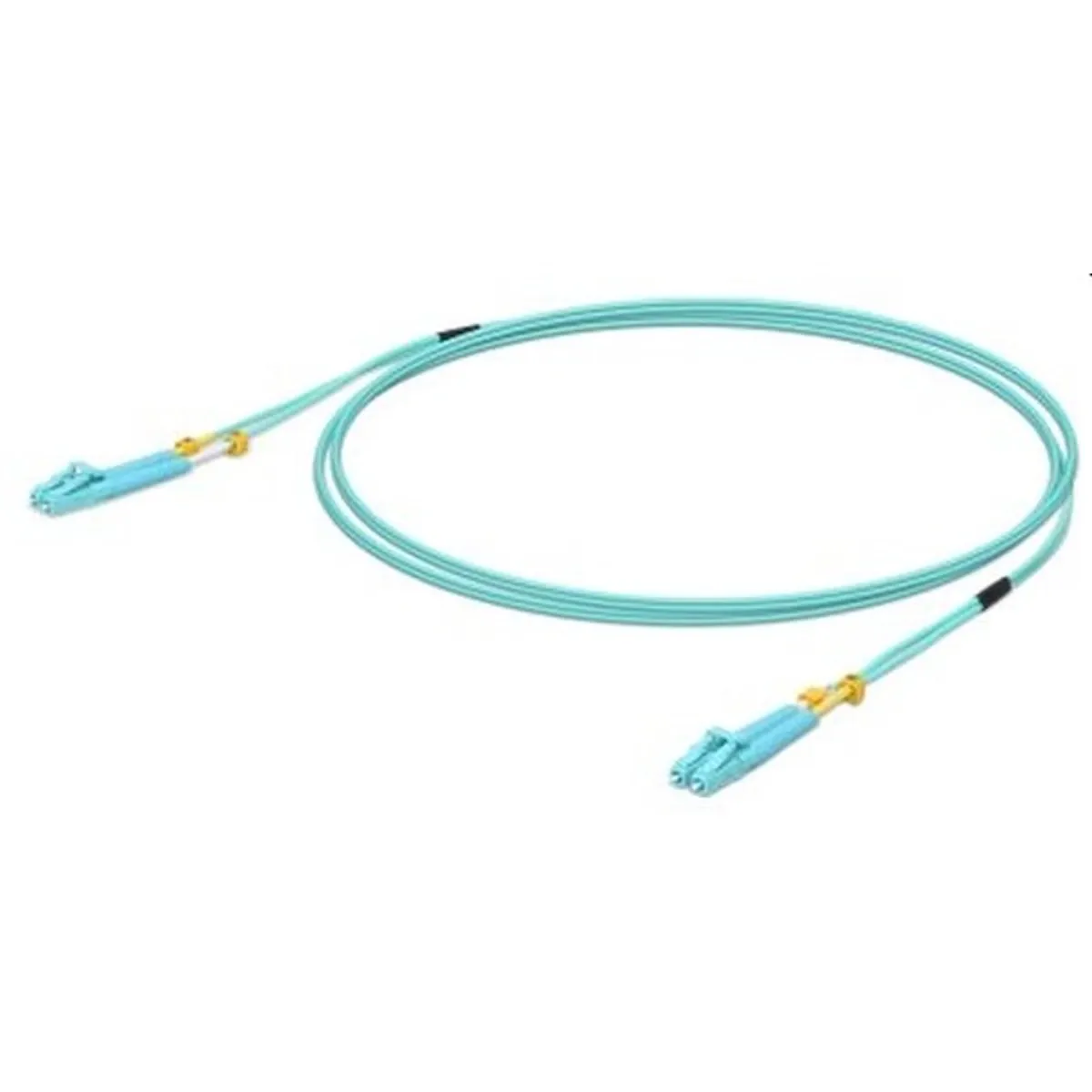 Ubiquiti UACC-OFC-MM-0.5M LC-LC optikai patch kábel OM3 0,5 m Aqua PVC duplex #1