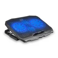 White Shark WS CP-25 Notebook hűtőpad 4x125 mm ventilátor 1500 RPM 21 dB USB HUB fekete 390x280x28 mm